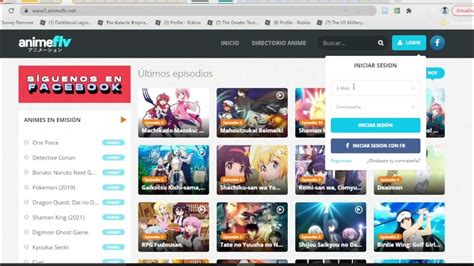 aimefv|animeflv iniciar sesión.